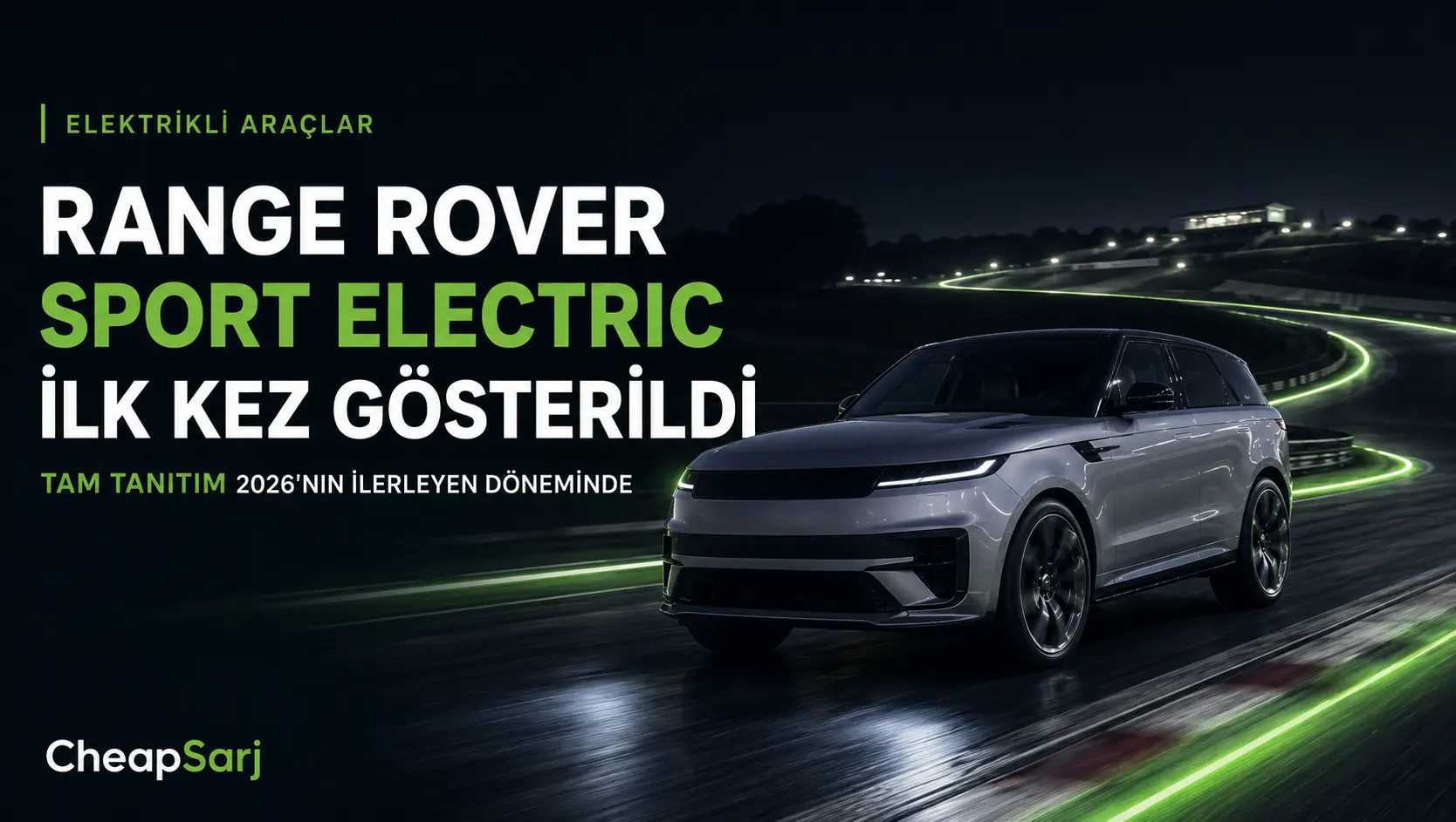 Range Rover Sport Electric İlk Kez Gösterildi: Tam Tanıtım 2026 Sonunda