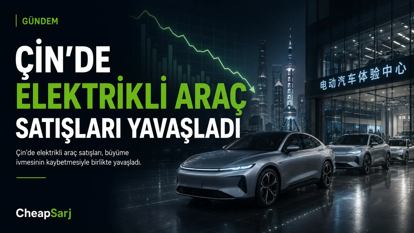 Çin'de Elektrikli Araç Satışları Vergi Desteği Azalınca Yavaşladı