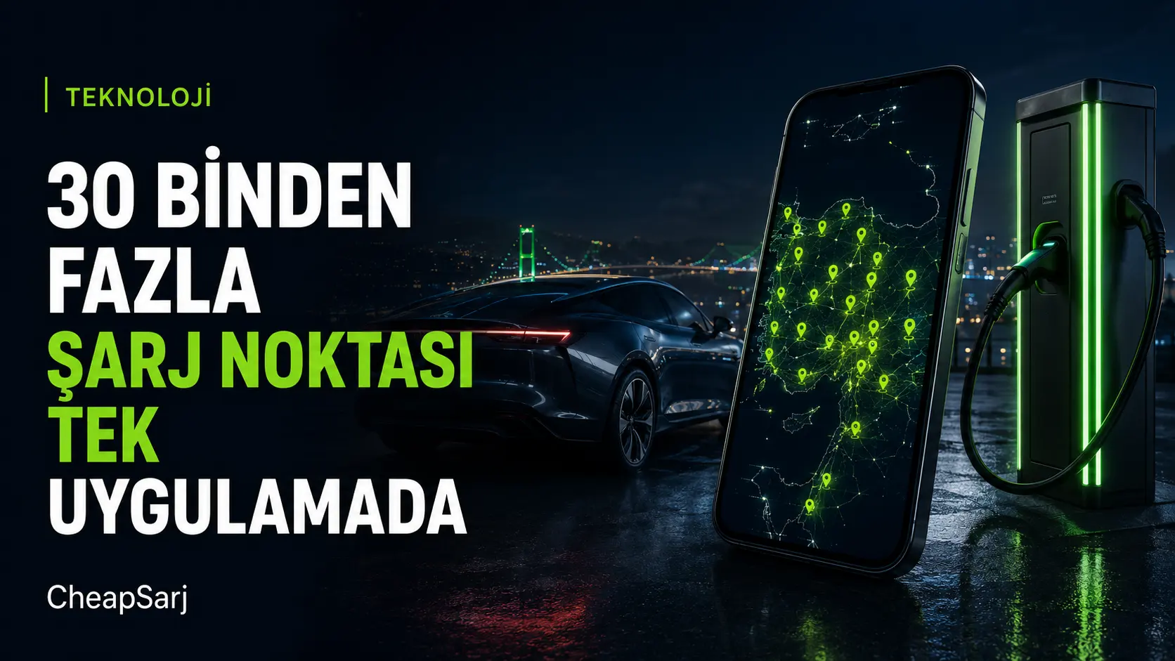 Hyundai 30 Binden Fazla Şarj Noktasını Tek Uygulamada Birleştirdi