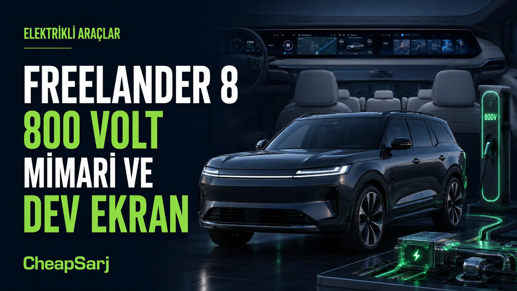 Freelander 8'in 800 Volt Mimarisi ve Dijital Kabini Ortaya Çıktı