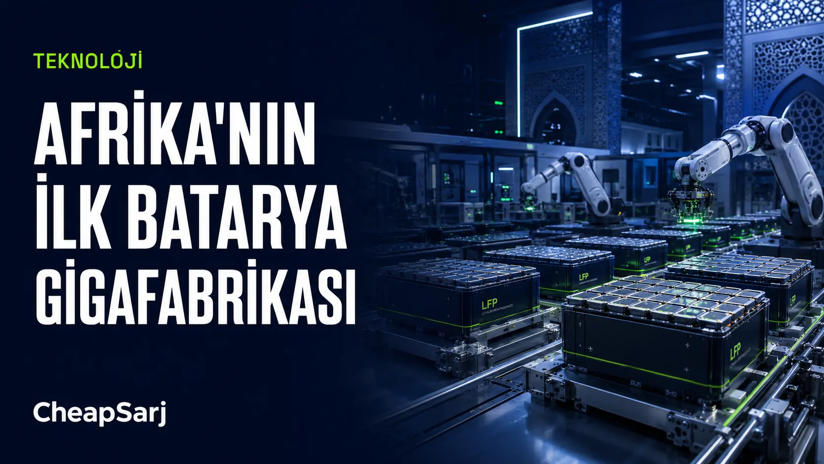 Afrika'nın İlk Entegre Elektrikli Araç Batarya Fabrikasına Finansman Onayı