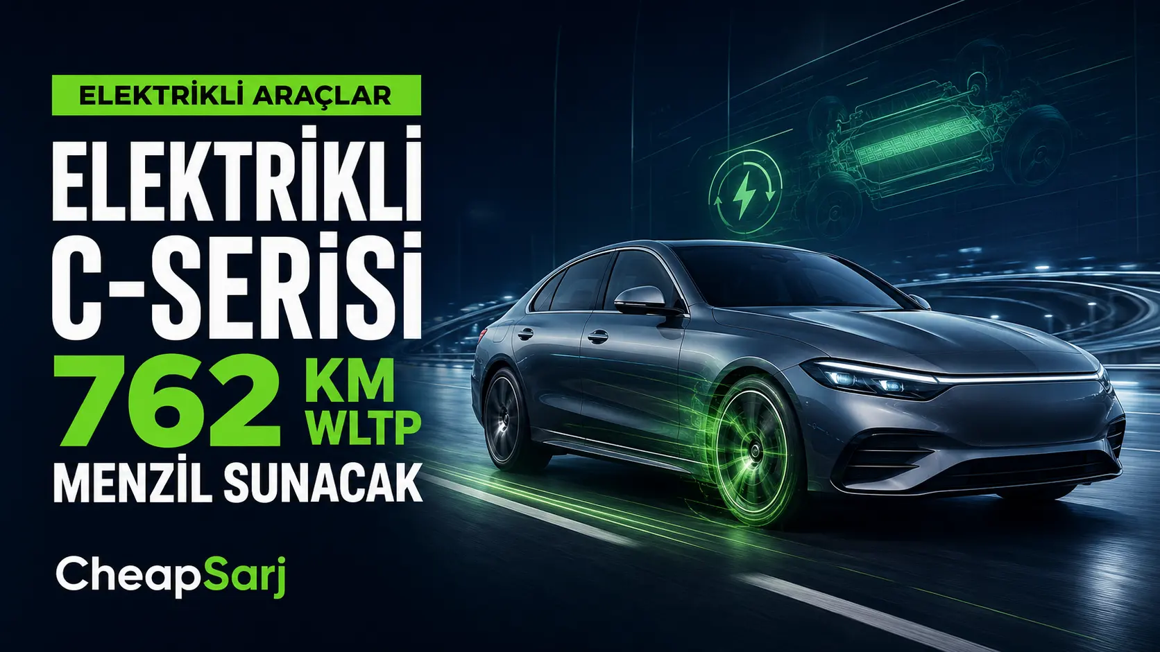 Elektrikli Mercedes C-Serisi 762 Kilometre WLTP Menzil Sunacak