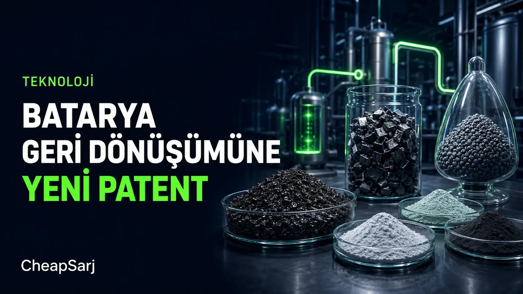Batarya Geri Dönüşümünde Hücreden Hücreye Yeni Patent
