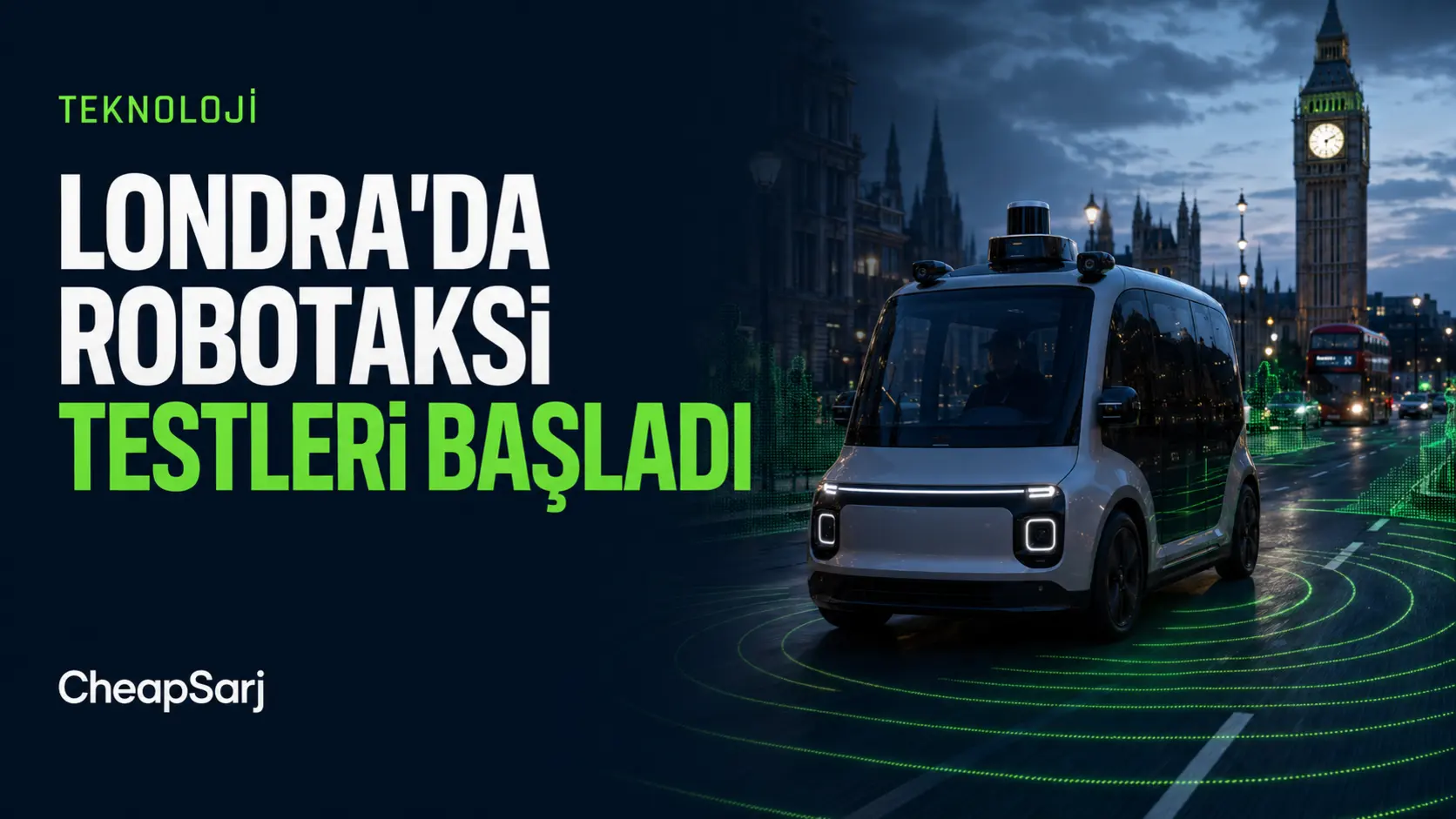 Londra'da Apollo Go Robotaksi Testleri Başladı