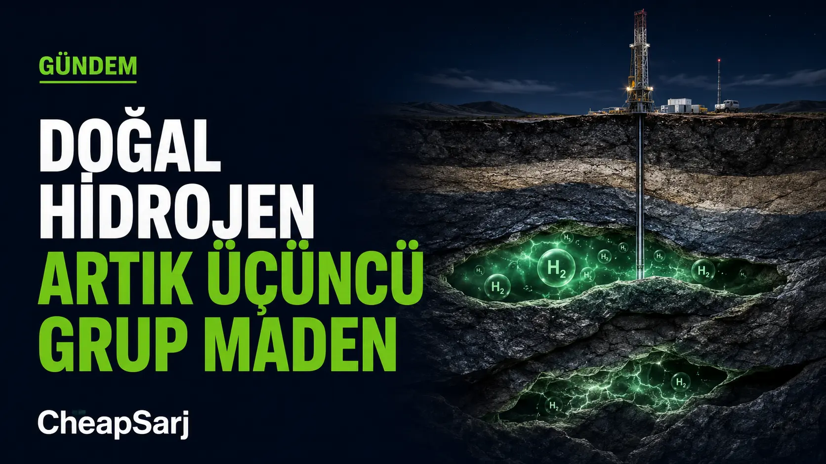 Doğal Hidrojen Türkiye’de Üçüncü Grup Maden Sayıldı