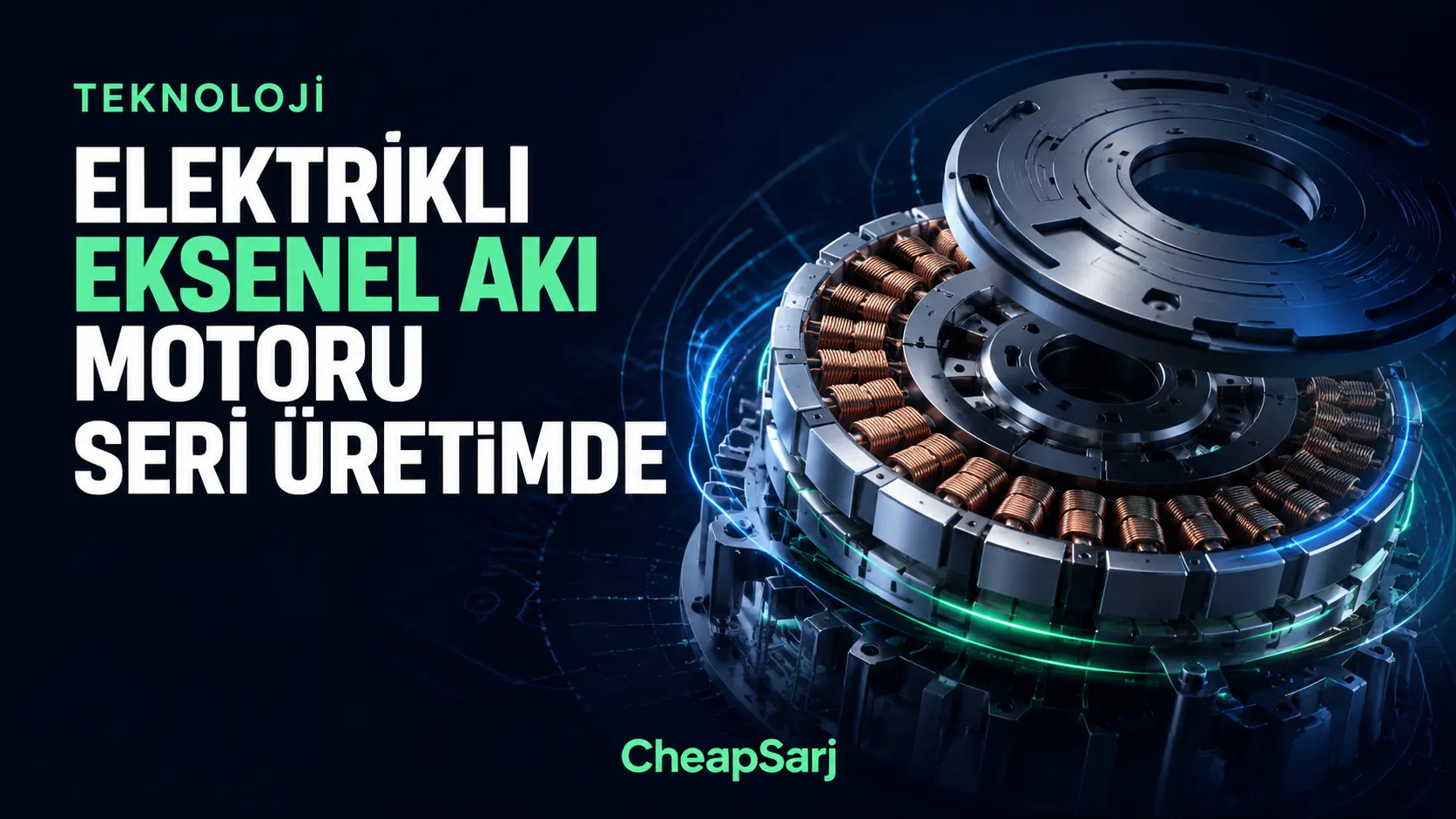 Mercedes-Benz Elektrikli Eksenel Akı Motorunu Seri Üretime Aldı