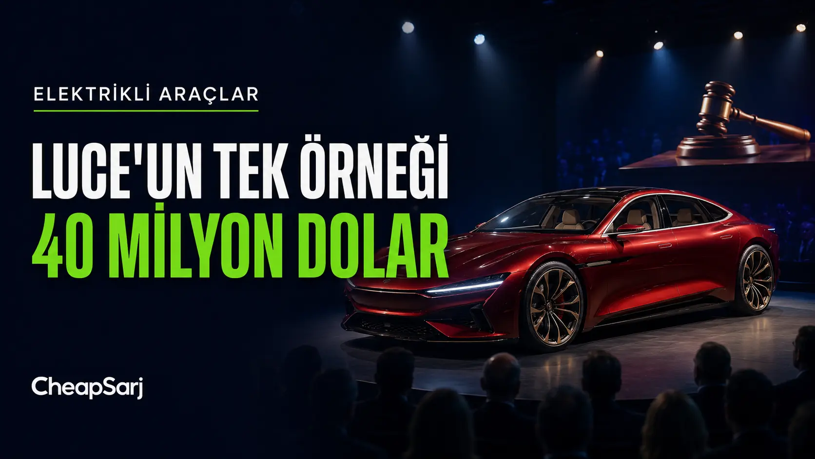 Ferrari Luce'un Tek Üretim Örneği 40 Milyon Dolara Satıldı