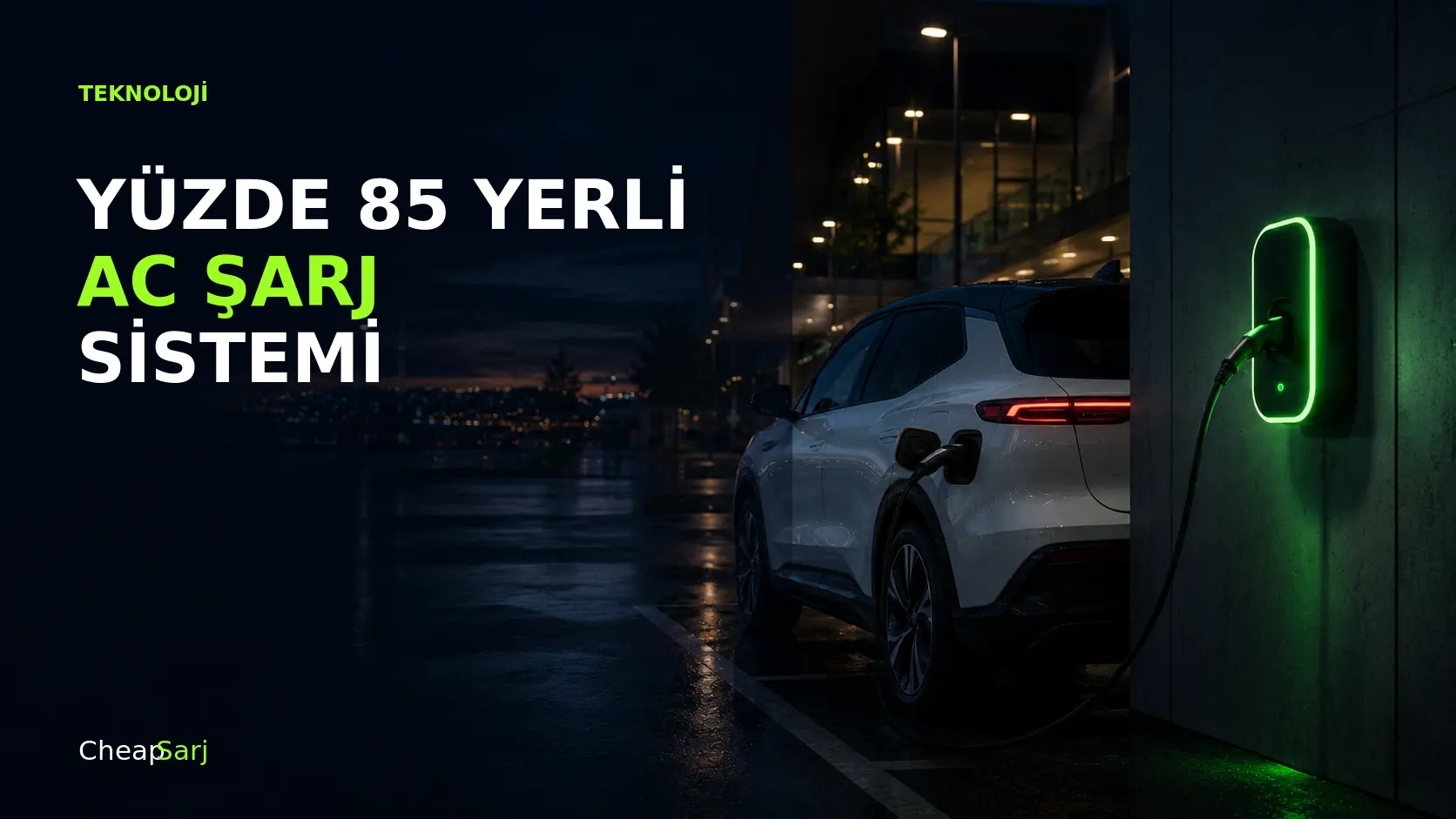 ORGE, yüzde 85 yerlilik oranlı AC şarj sistemini açıkladı