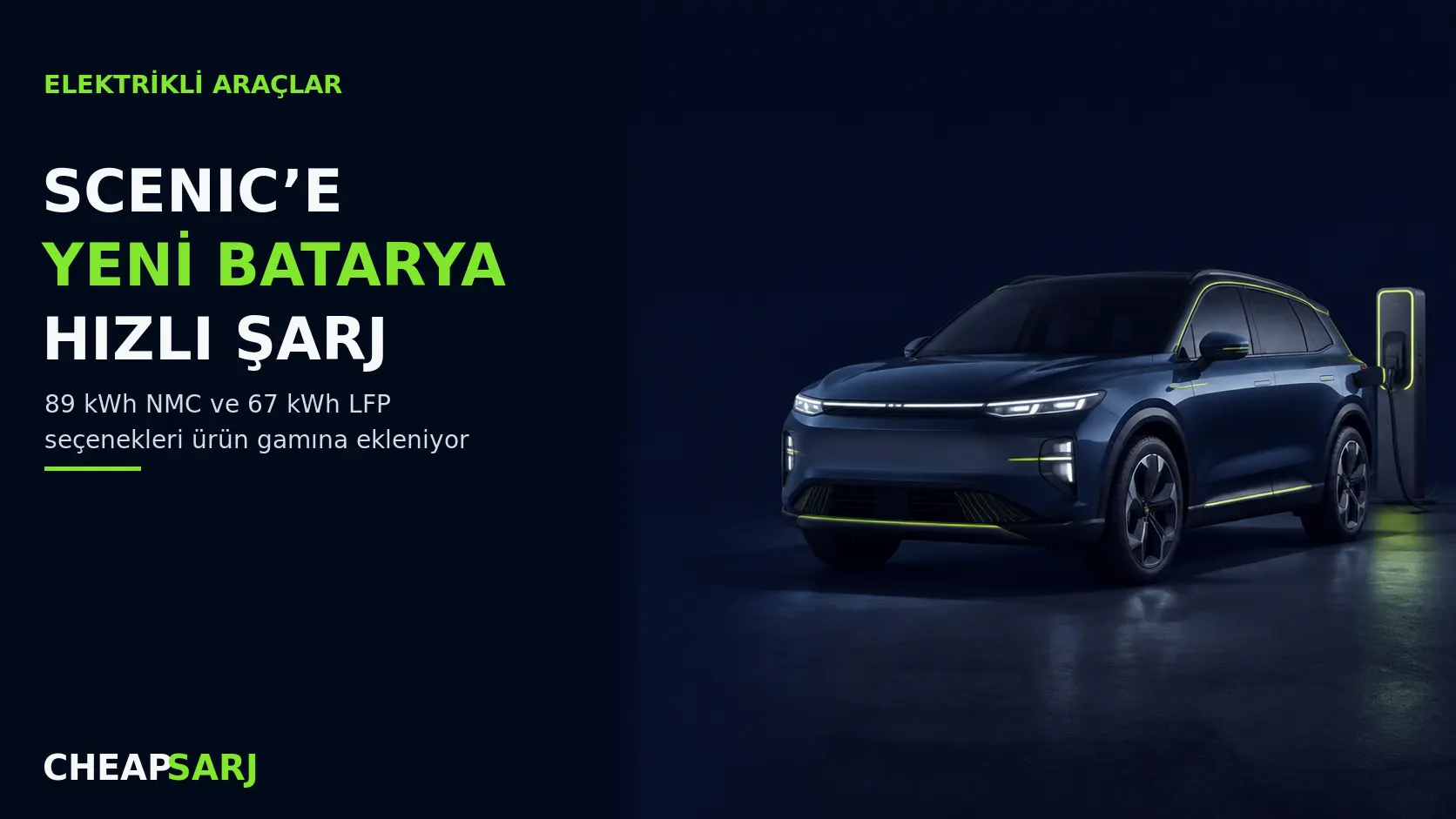 Renault Scenic E-Tech Yeni Bataryalarla Daha Hızlı Şarj Olacak