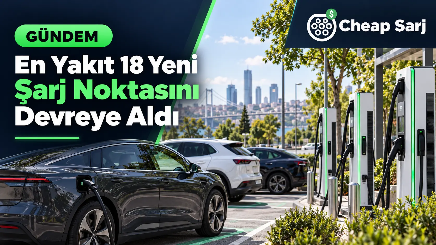 En Yakıt 18 Yeni Şarj Noktasını Devreye Aldı