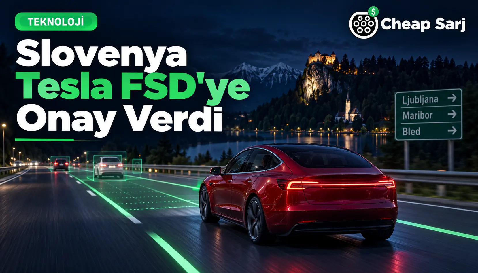 Slovenya Tesla FSD'ye Onay Verdi