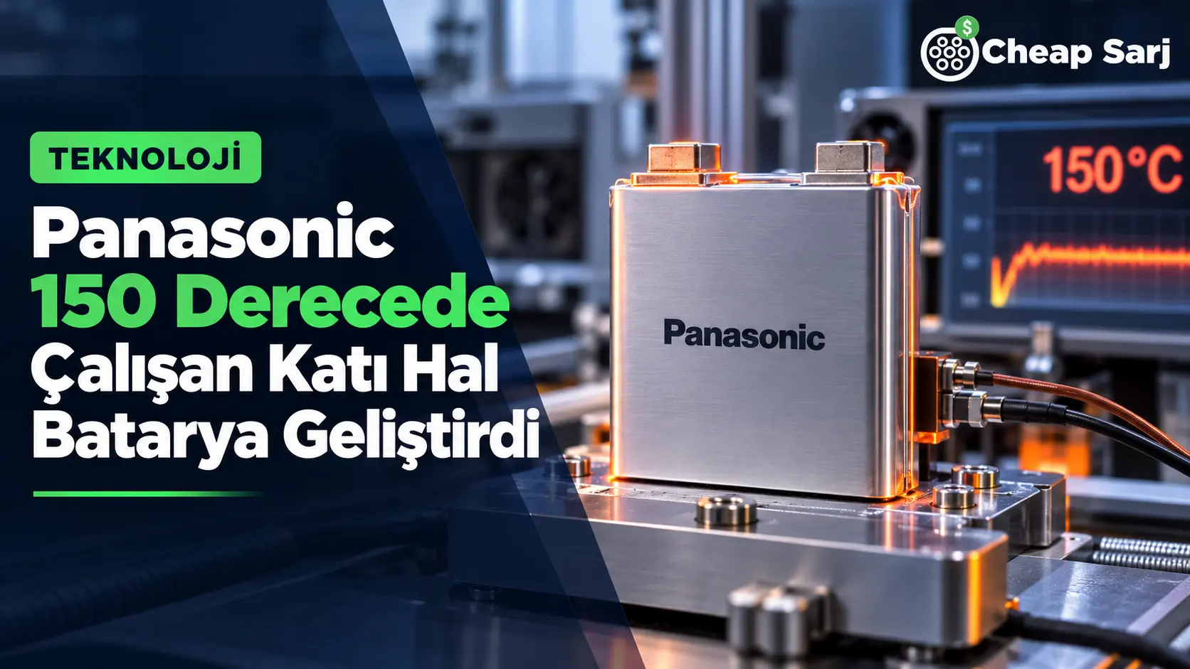 Panasonic 150 Derecede Çalışan Katı Hal Batarya Geliştirdi