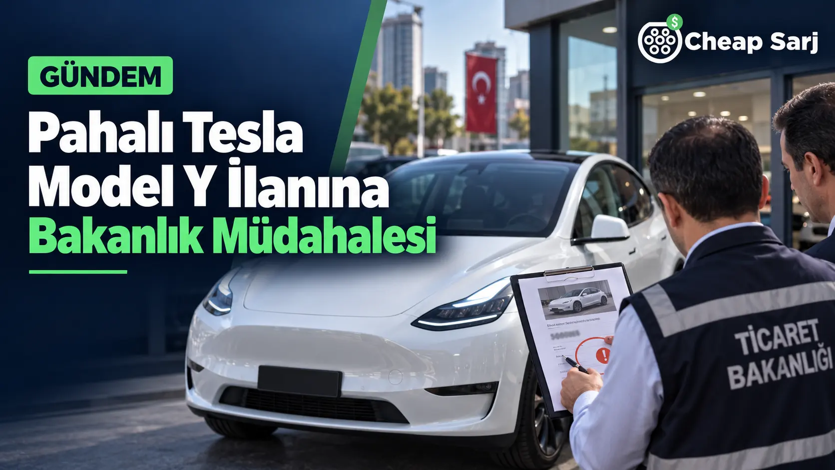 Pahalı Tesla Model Y İlanına Bakanlık Müdahalesi