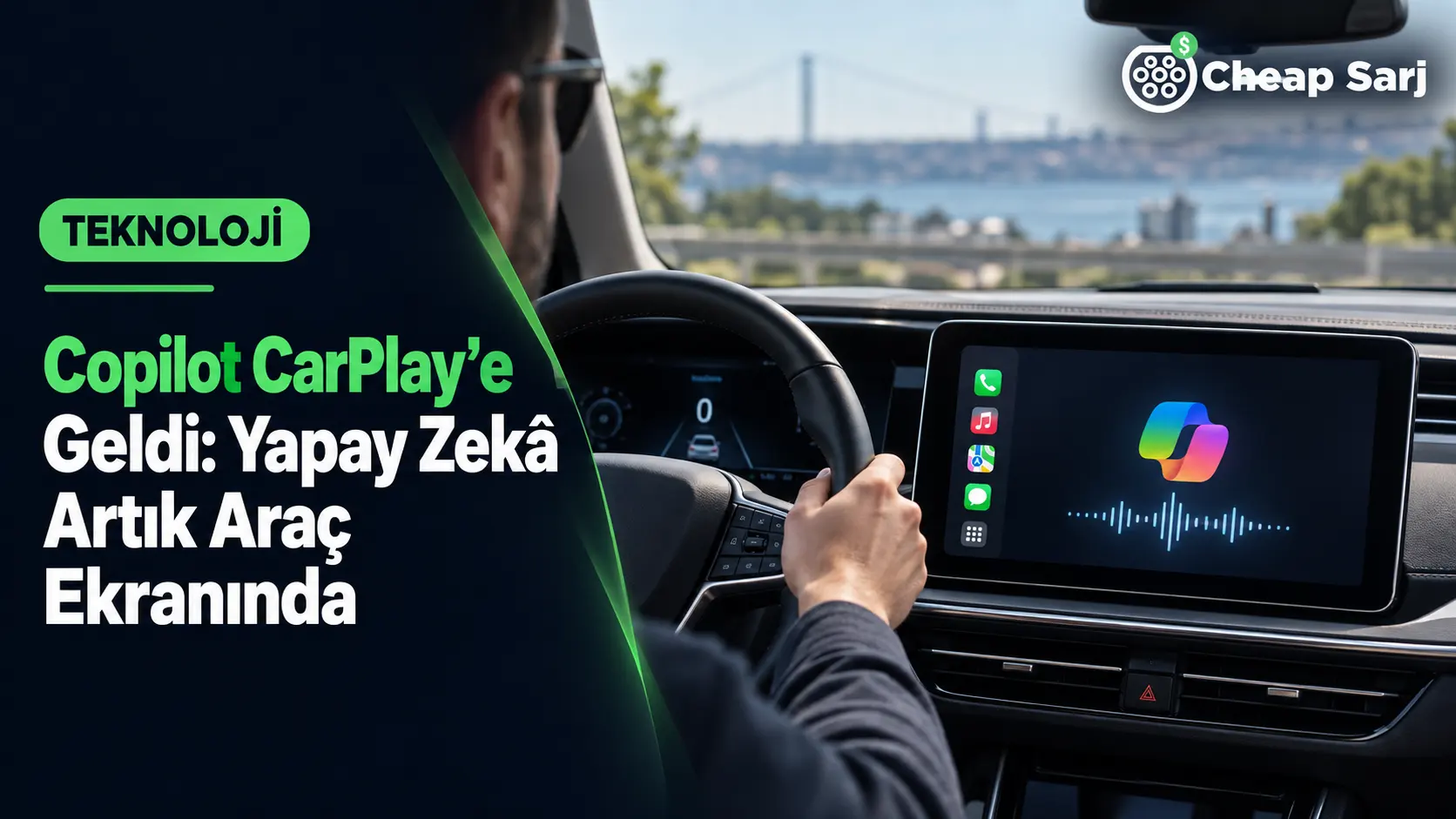 Copilot CarPlay'e Geldi: Yapay Zekâ Artık Araç Ekranında
