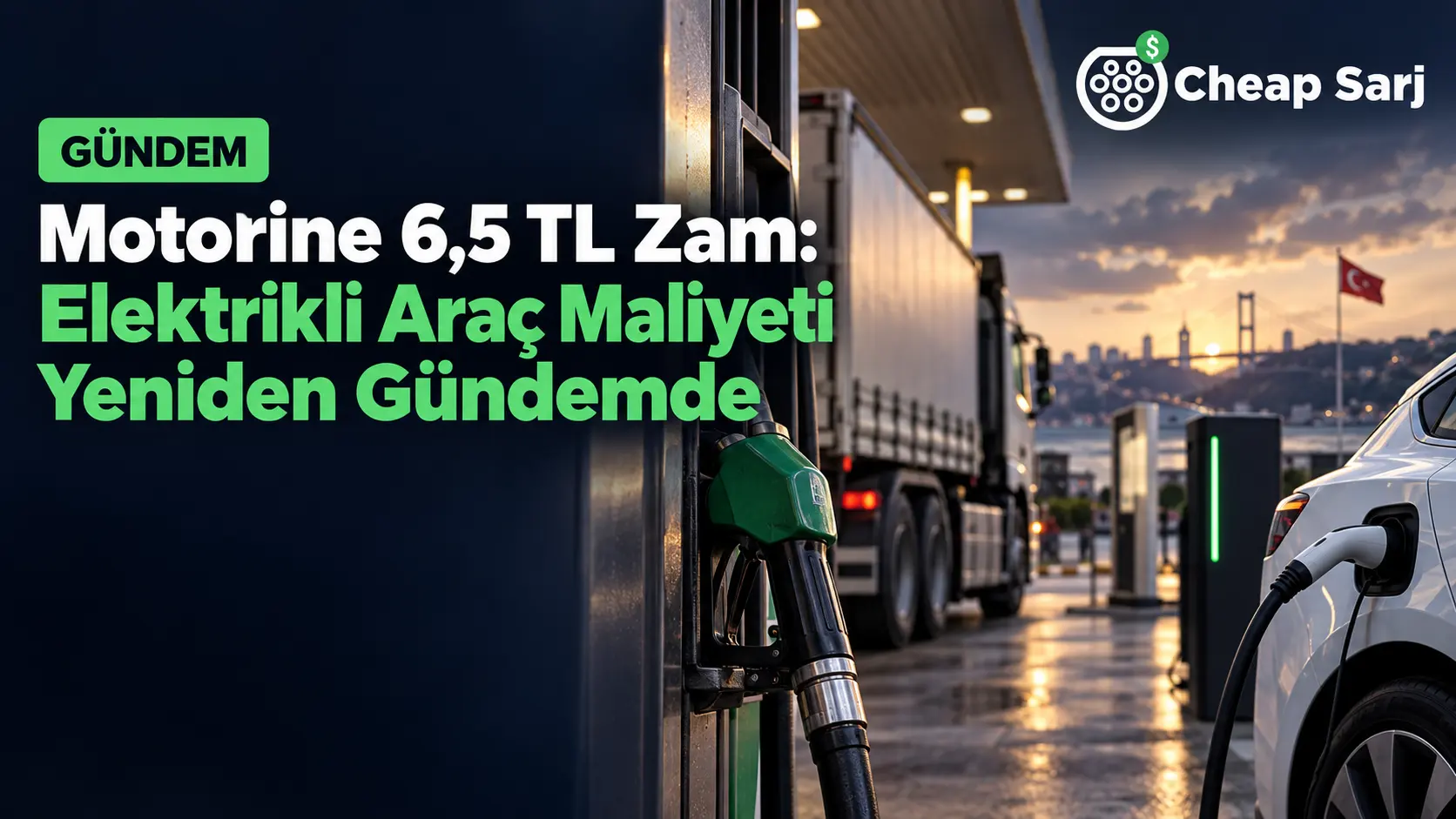 Motorine 6,5 TL Zam: Elektrikli Araç Maliyeti Yeniden Gündemde
