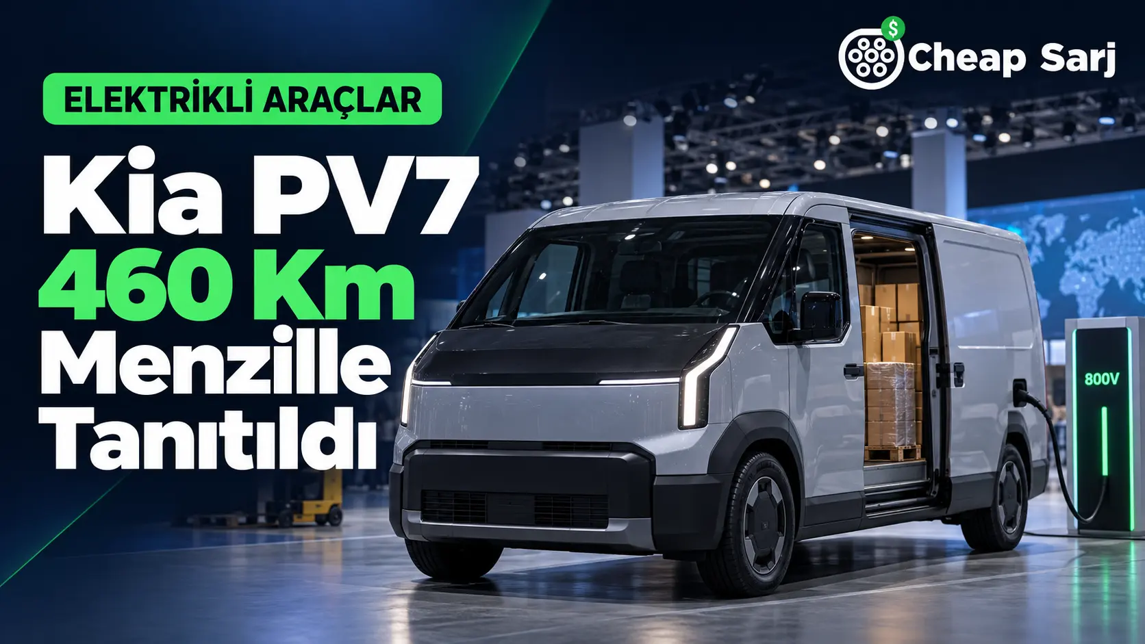 Kia PV7 460 Km Menzille Tanıtıldı