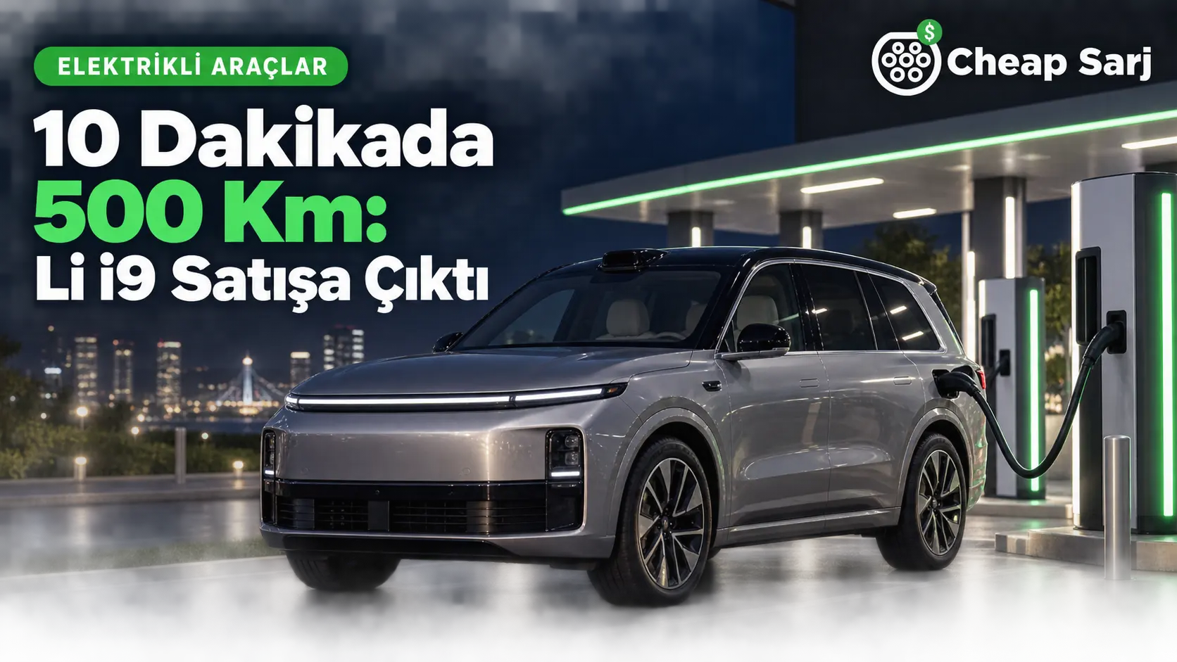 10 Dakikada 500 Km: Li i9 Satışa Çıktı