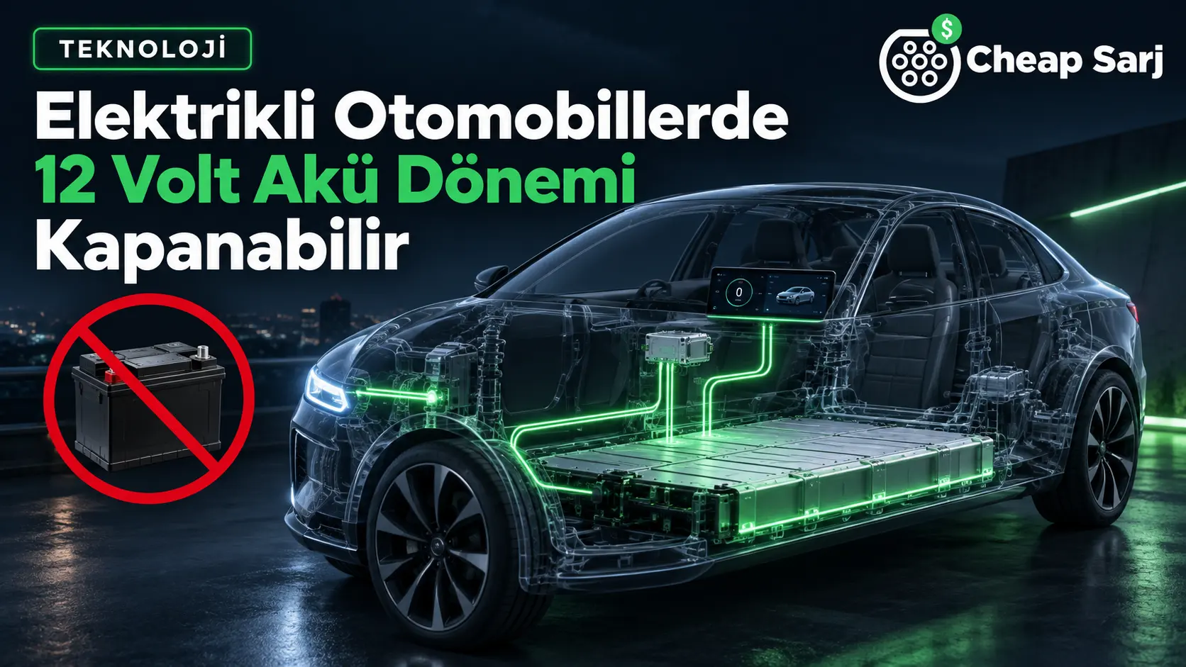 Elektrikli Otomobillerde 12 Volt Akü Dönemi Kapanabilir