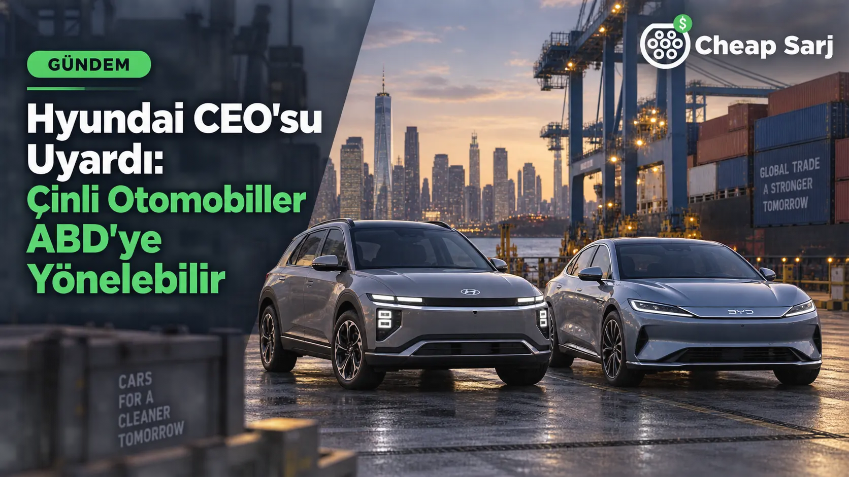 Hyundai CEO'su Uyardı: Çinli Otomobiller ABD'ye Yönelebilir