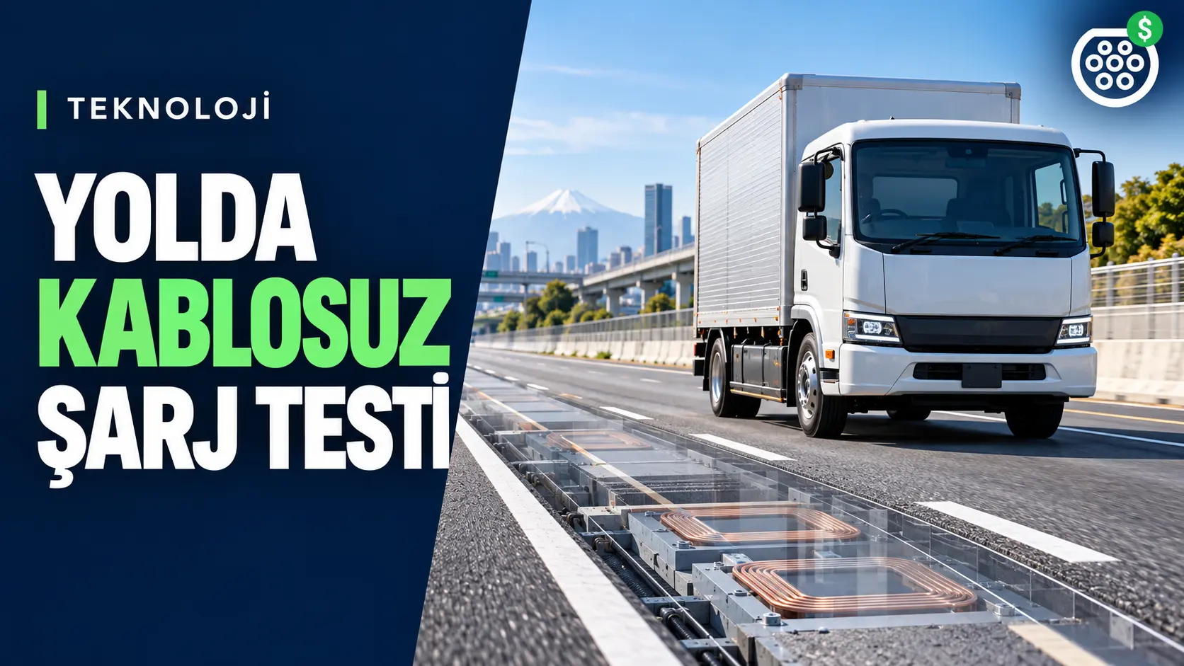 Honda, Ağır Araçları da Hareket Hâlinde Şarj Edebilen Yolu Test Edecek